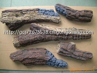 壁炉环保仿木柴 仿木炭 仿木头 仿真木柴 鹅卵石_农副产品_世界工厂网